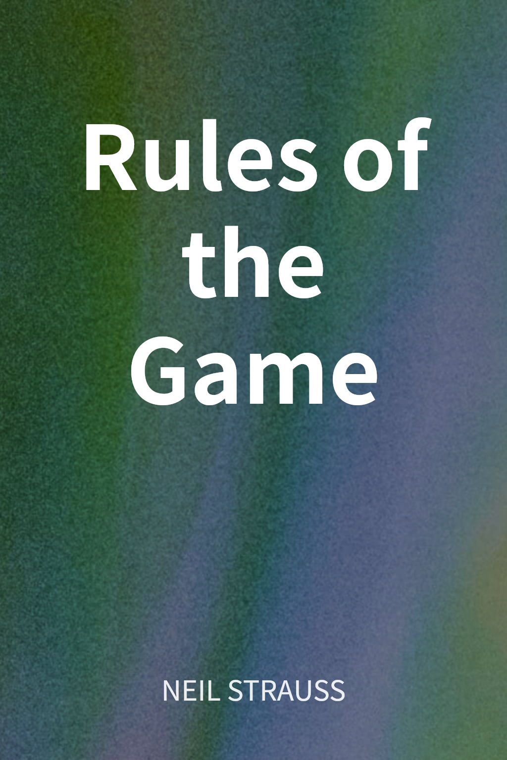 Rules of the Game cover