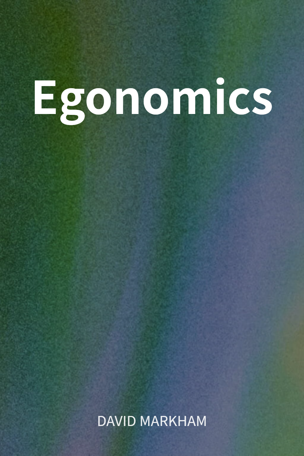 Egonomics cover
