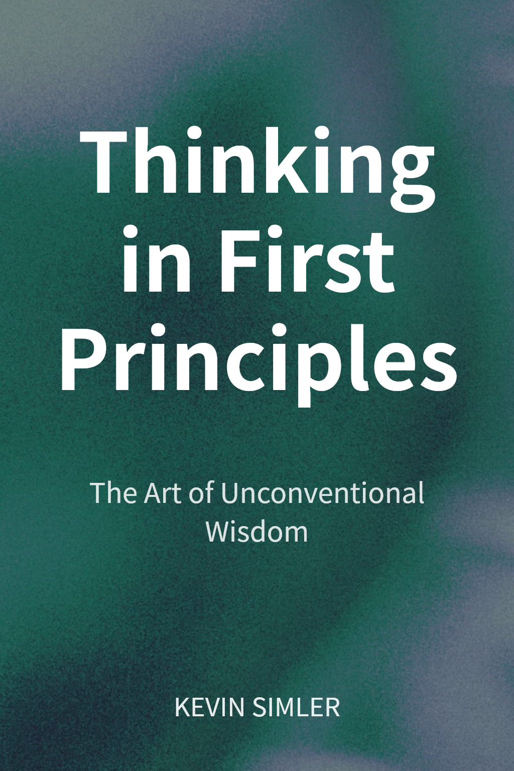 Thinking in First Principles cover