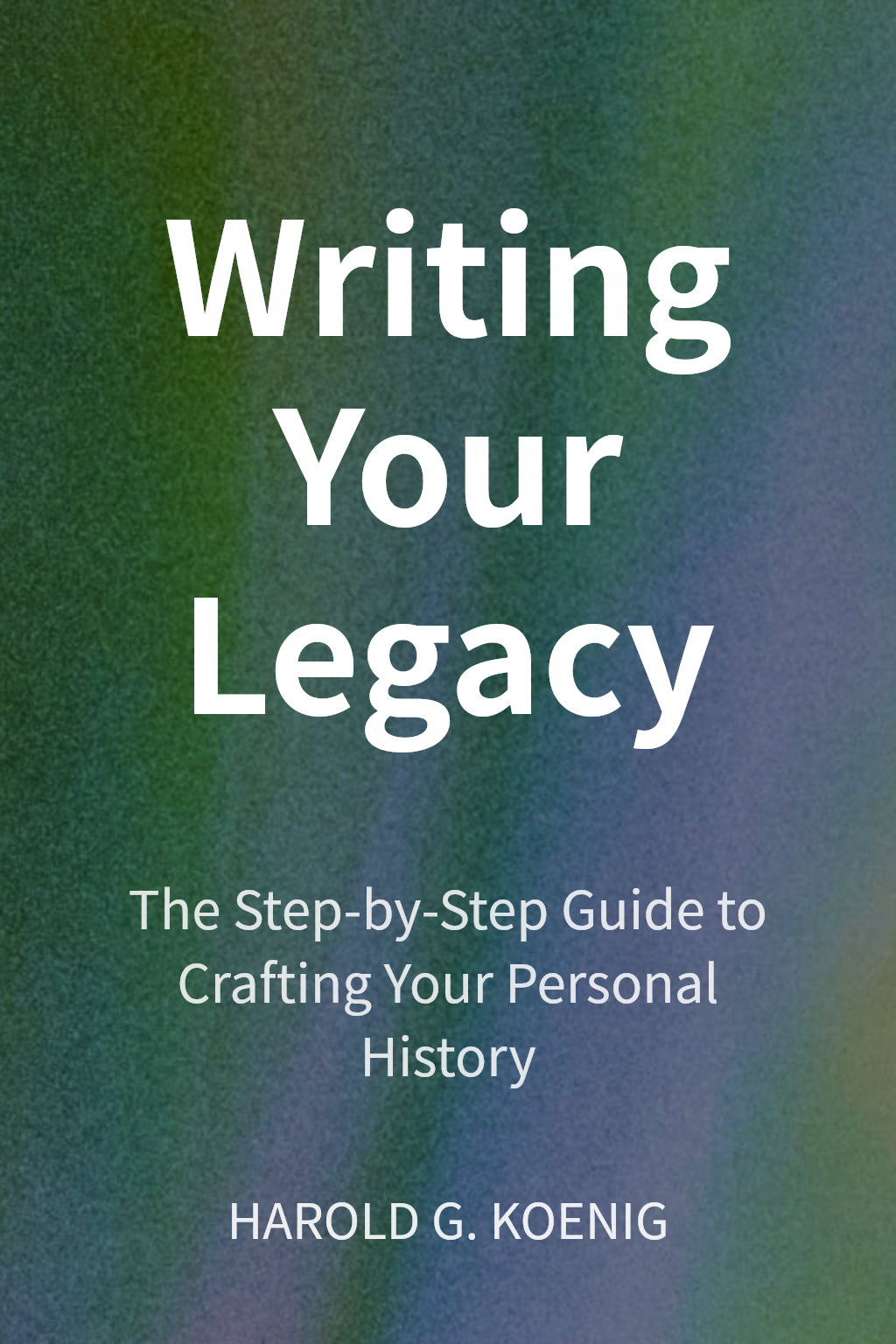 Writing Your Legacy cover
