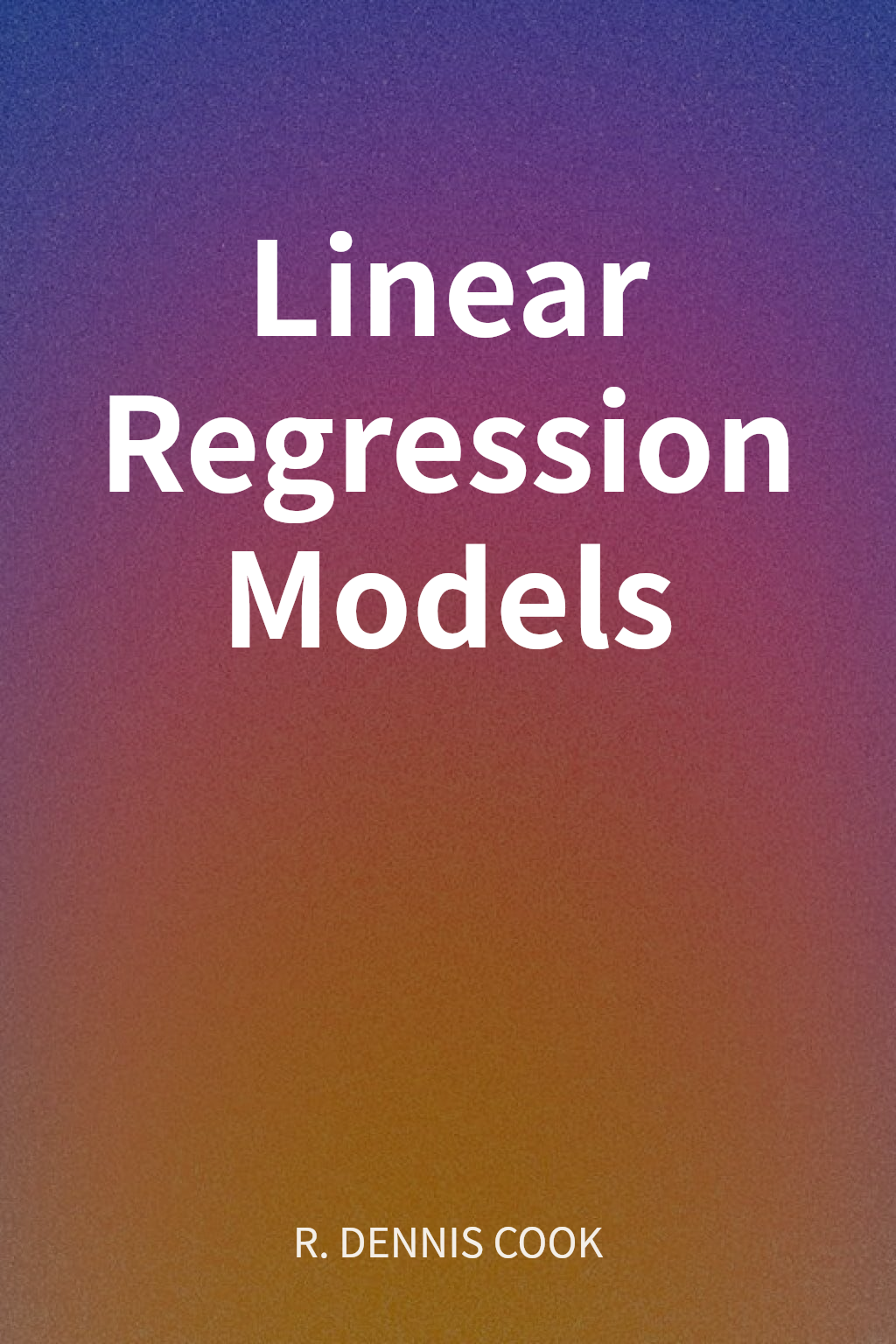Linear Regression Models cover