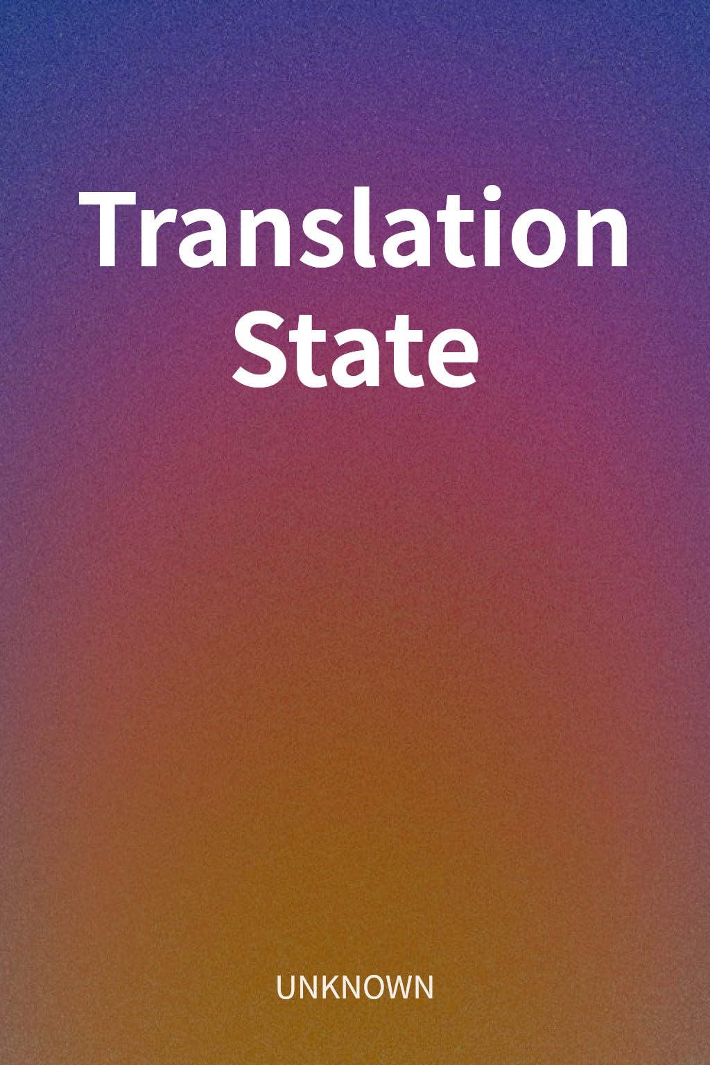 Translation State cover