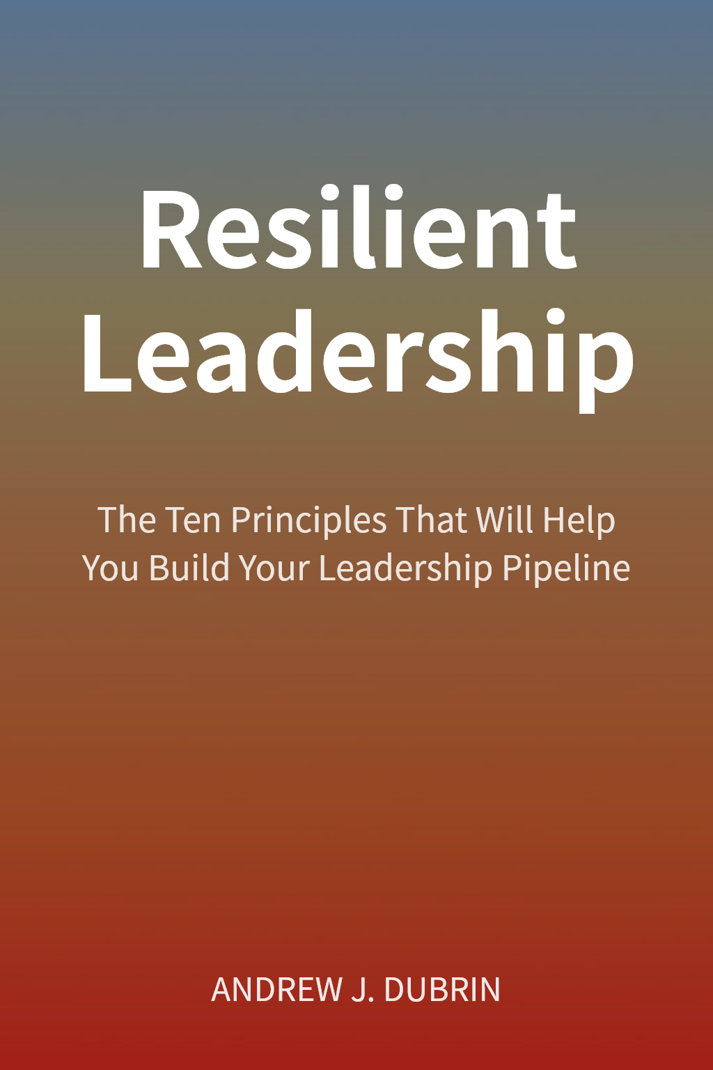 Resilient Leadership cover