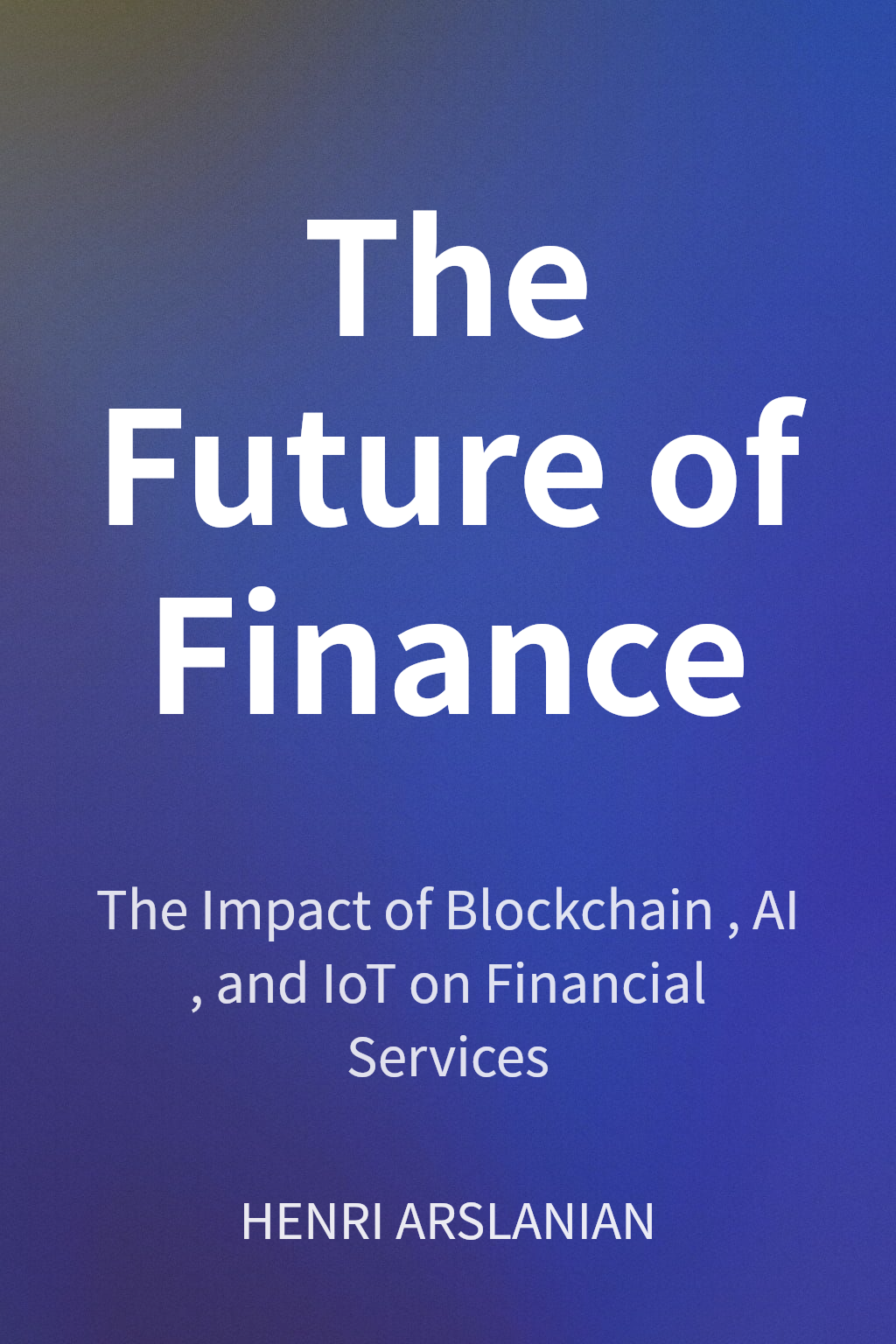 The Future of Finance cover