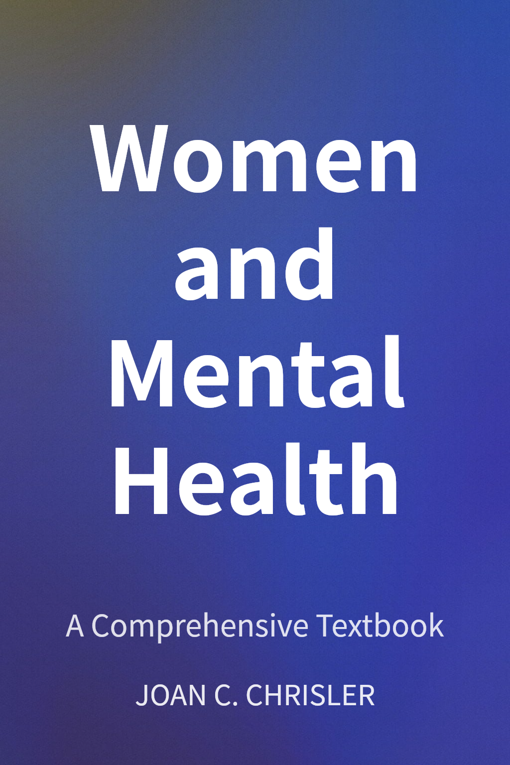 Women and Mental Health cover