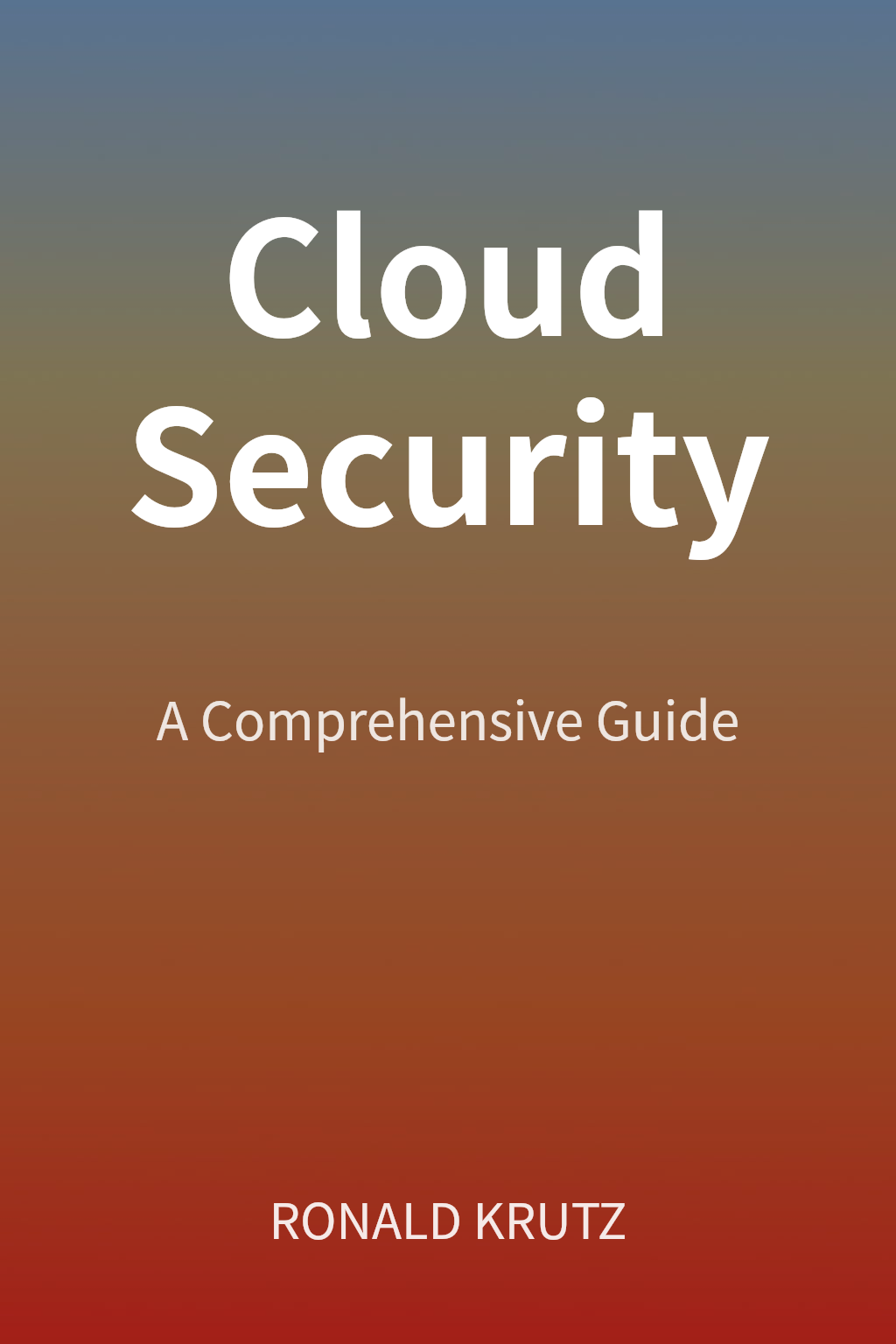 Cloud Security cover