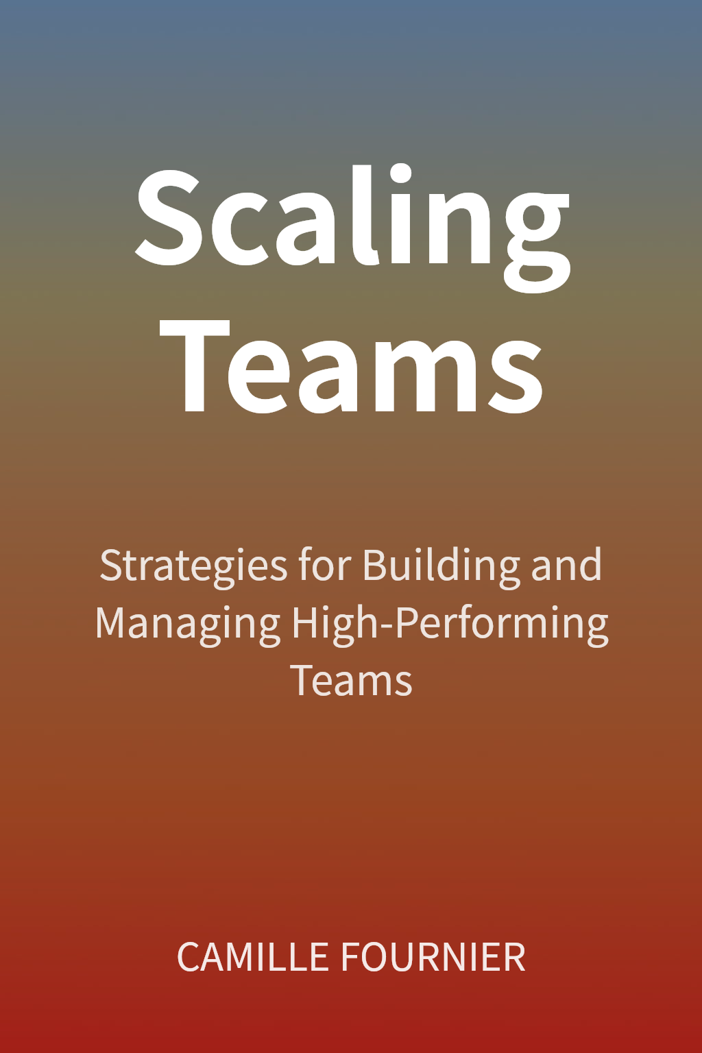 Scaling Teams cover