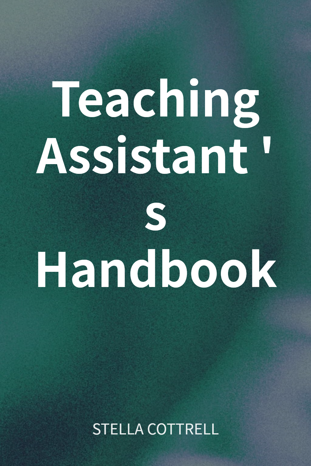 Teaching Assistant's Handbook cover