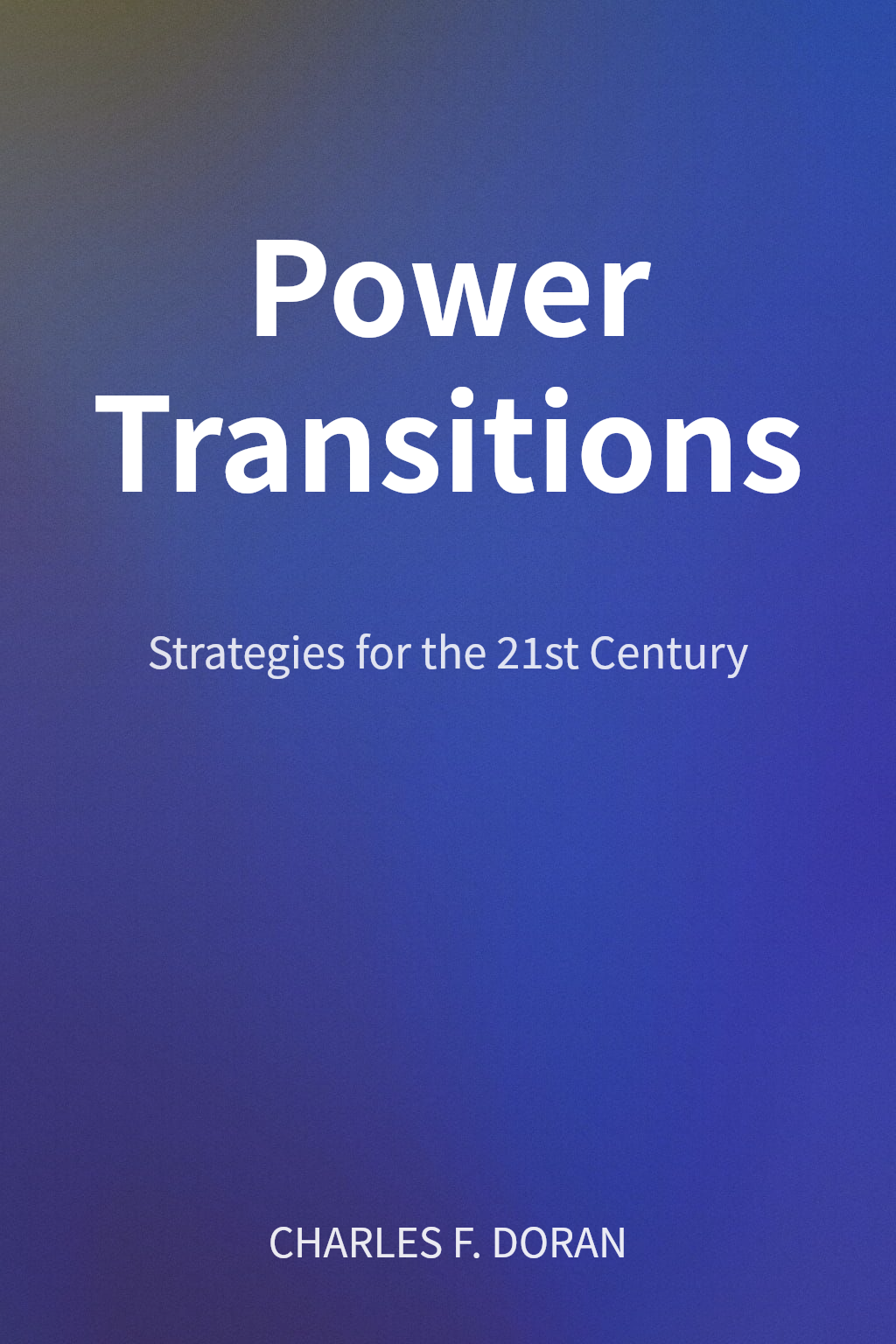 Power Transitions cover