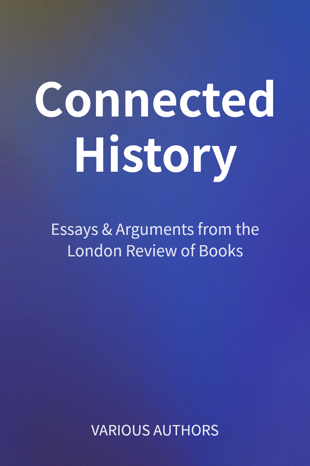 Connected History cover
