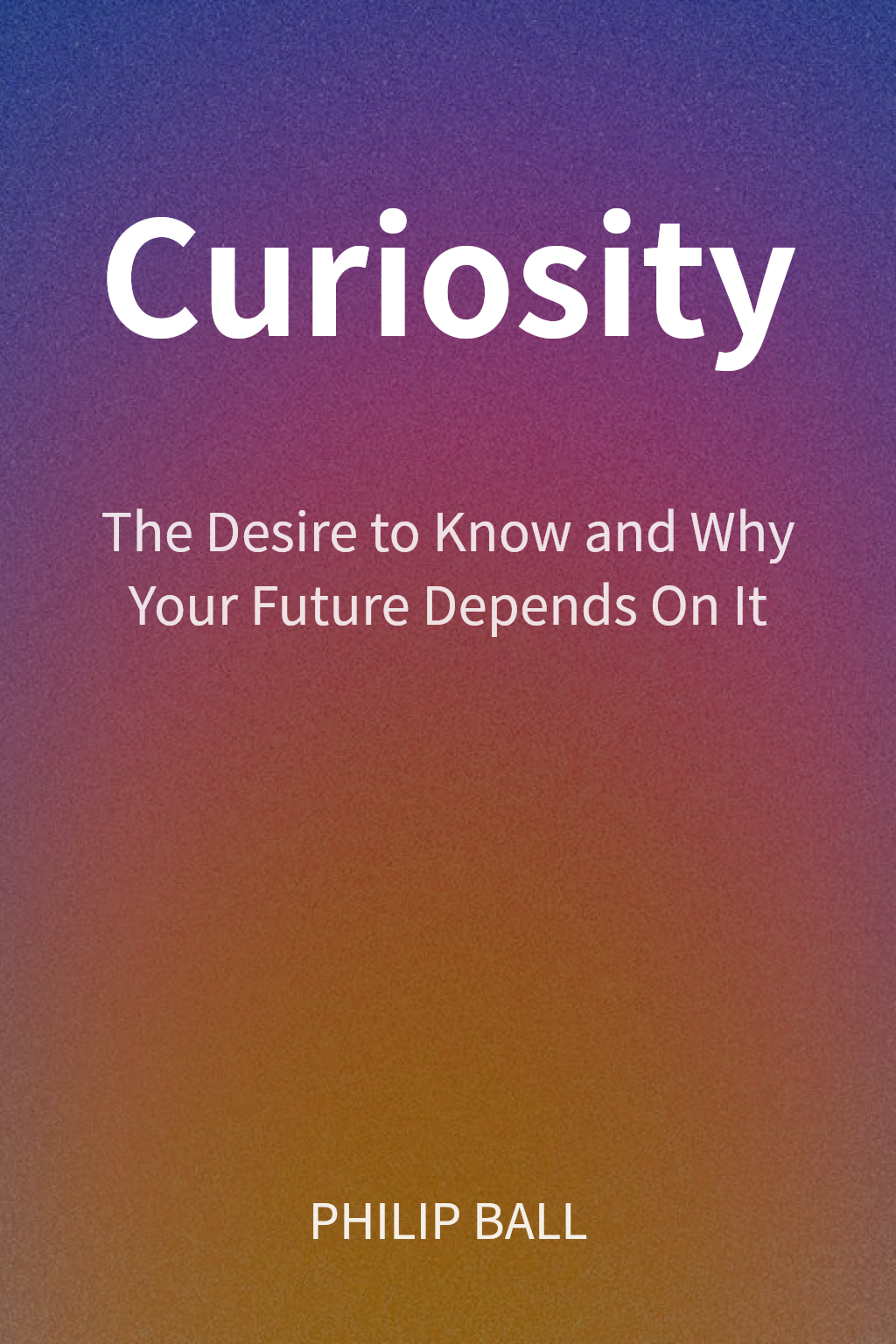 Curiosity cover
