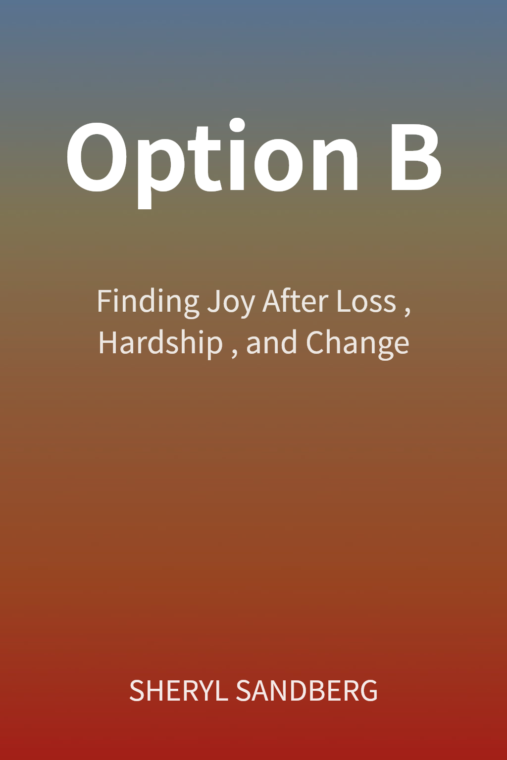 Option B cover