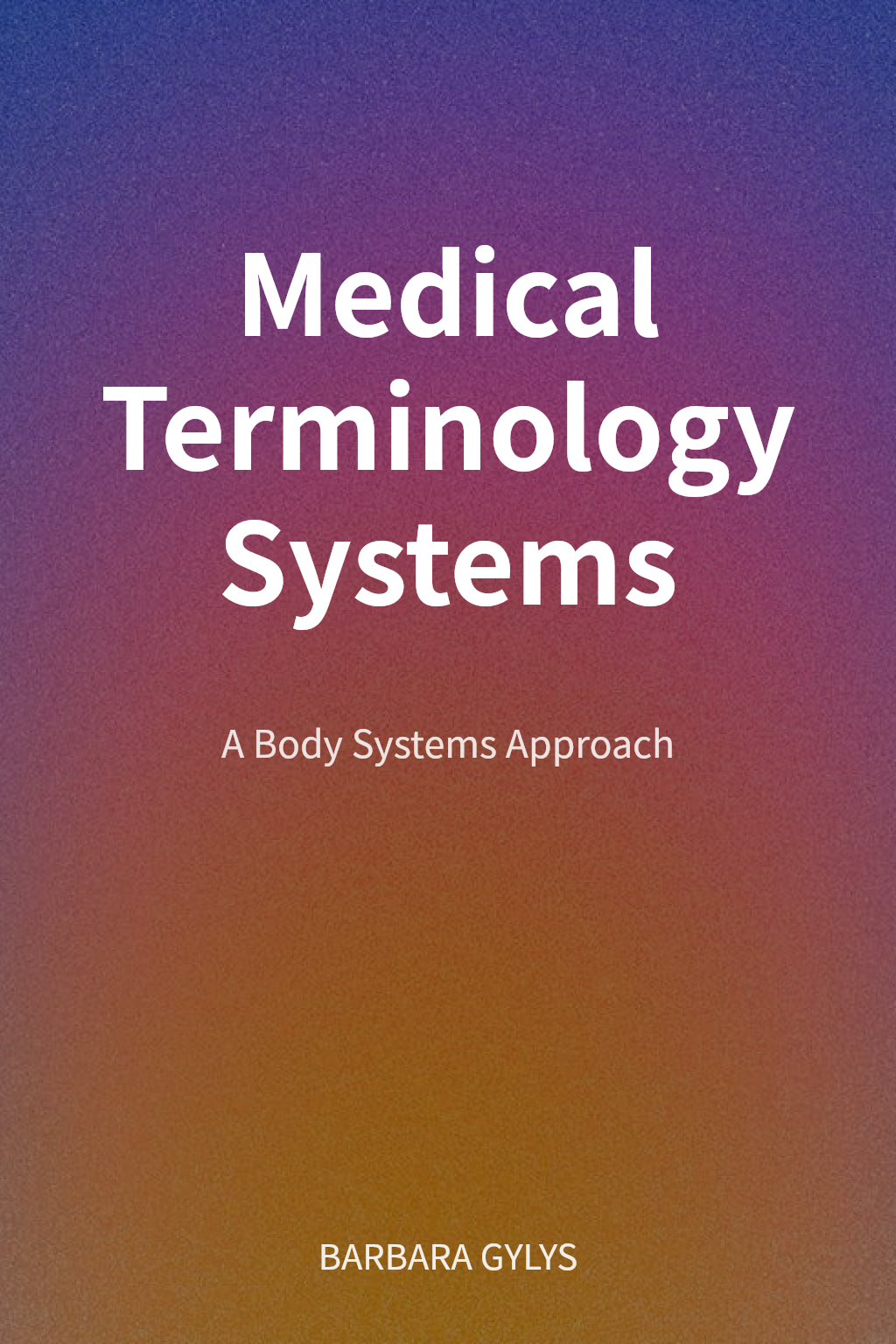 Medical Terminology Systems cover