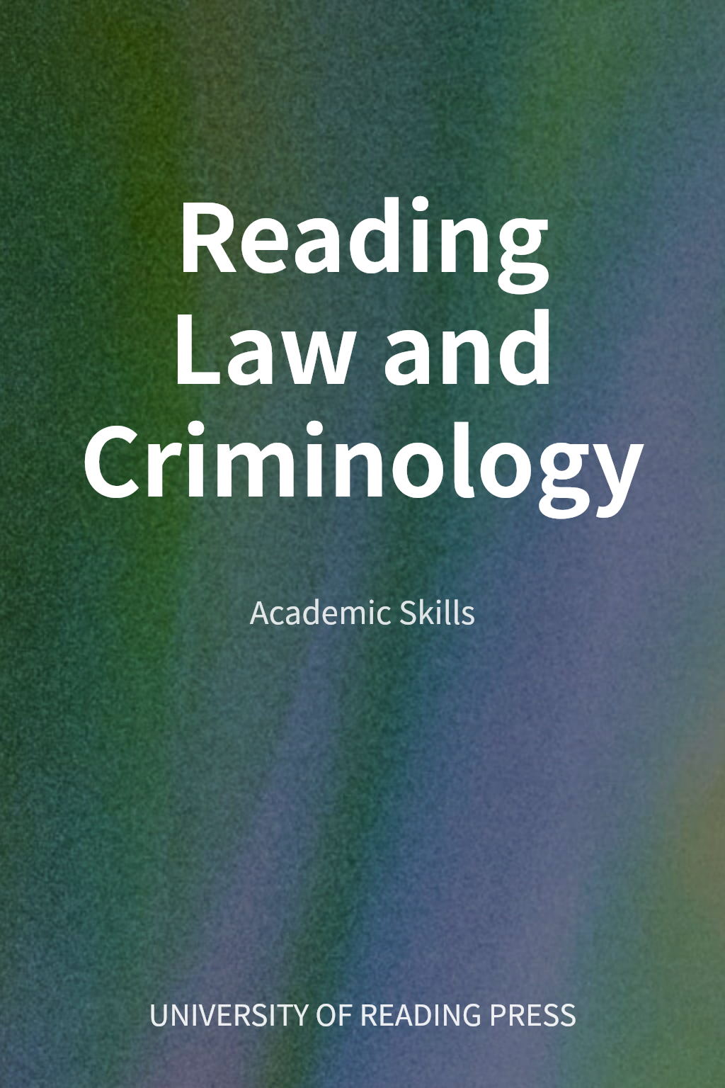 Reading Law and Criminology cover