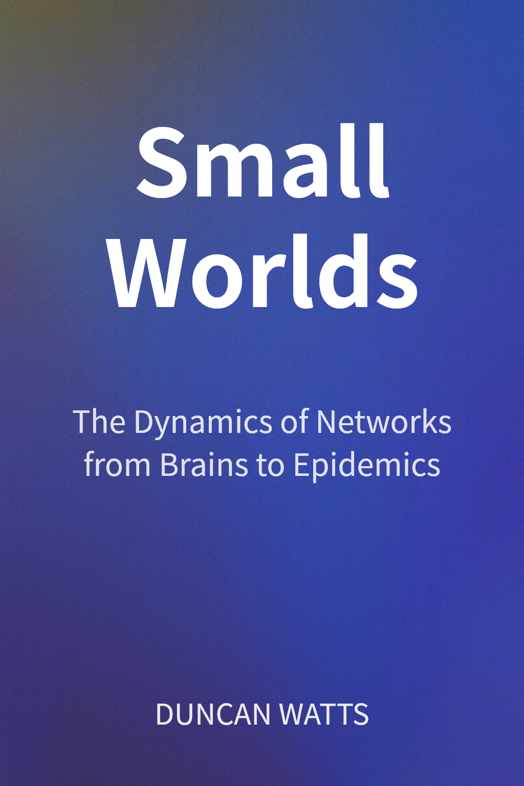 Small Worlds cover