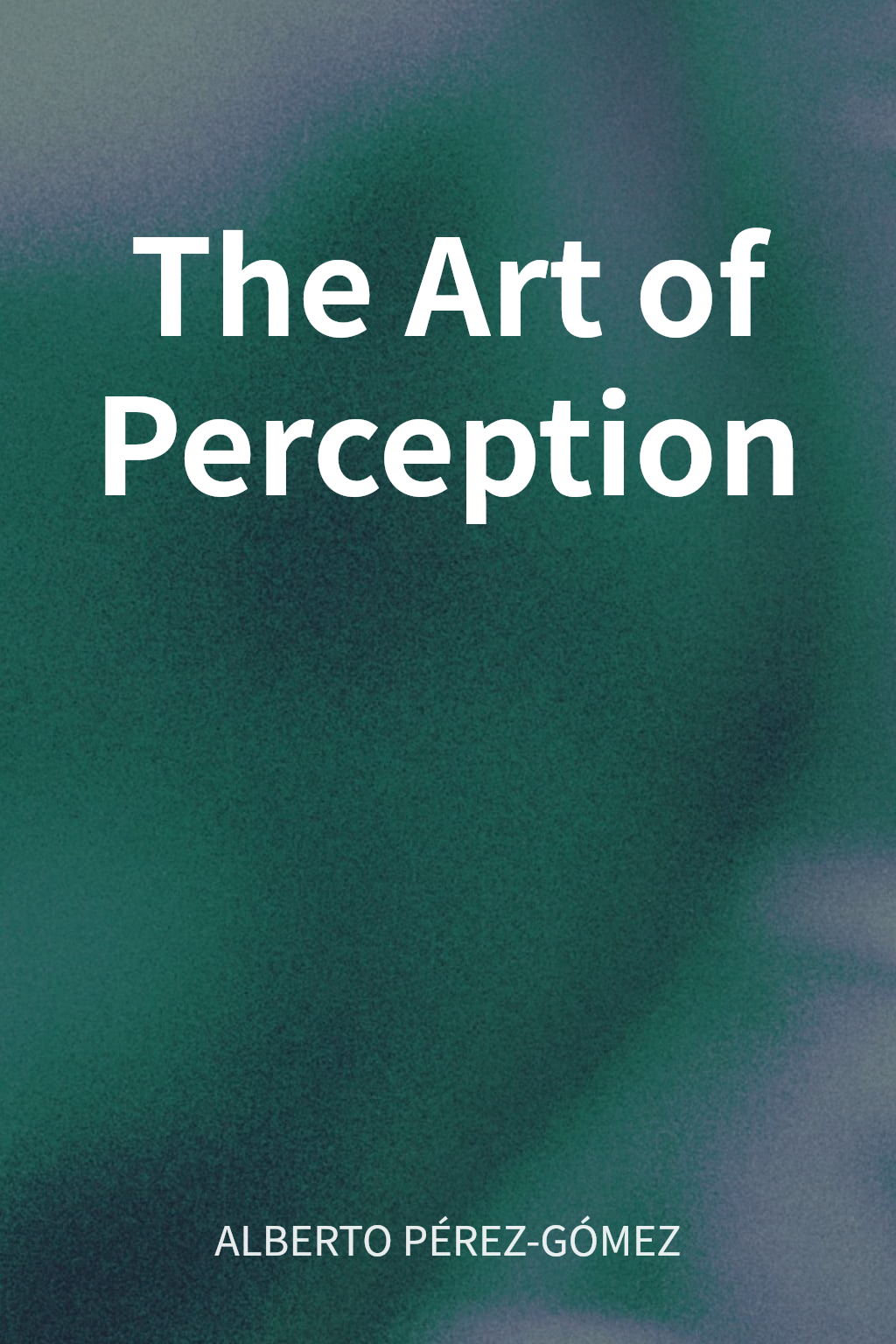 The Art of Perception cover
