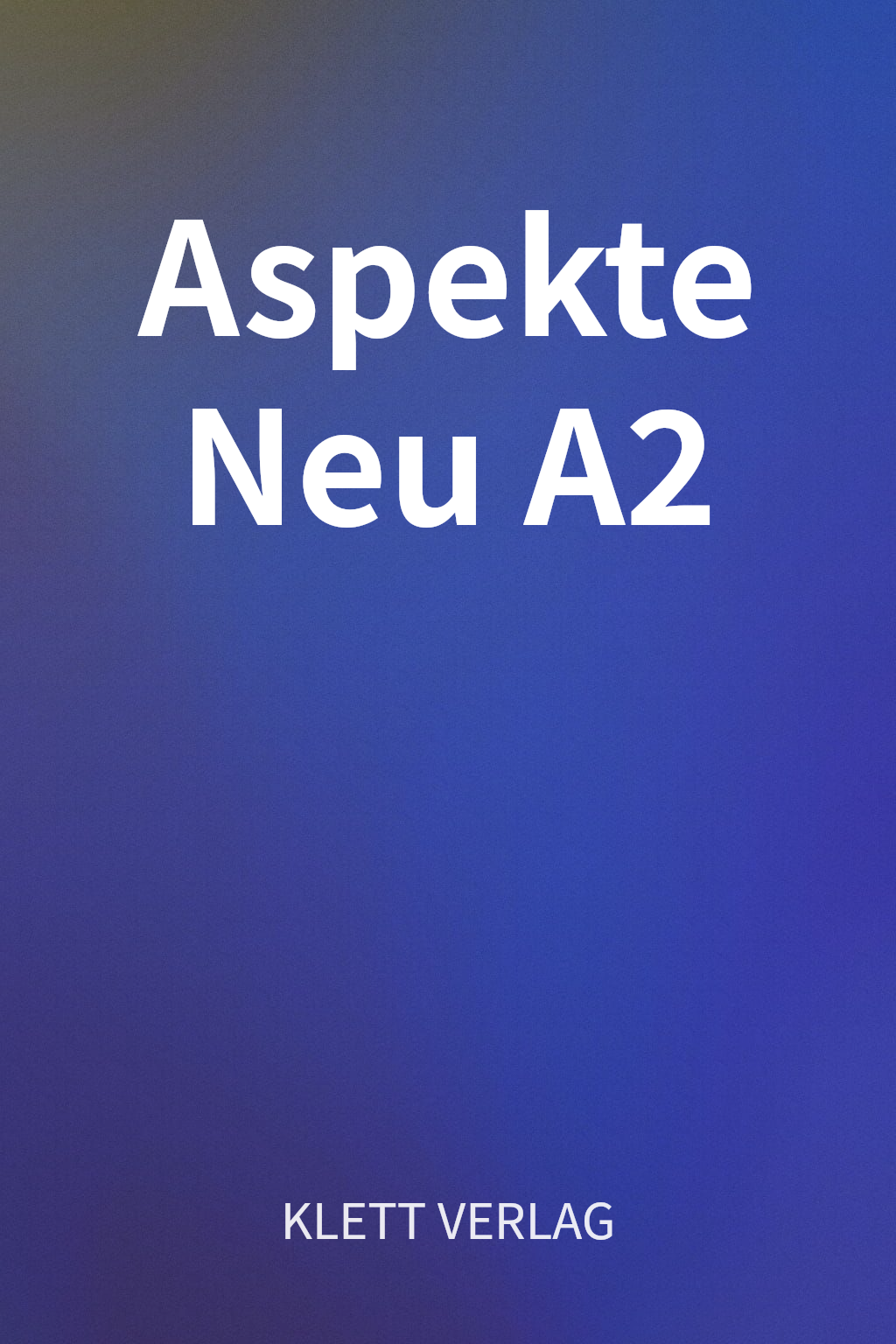 Aspekte Neu A2 cover