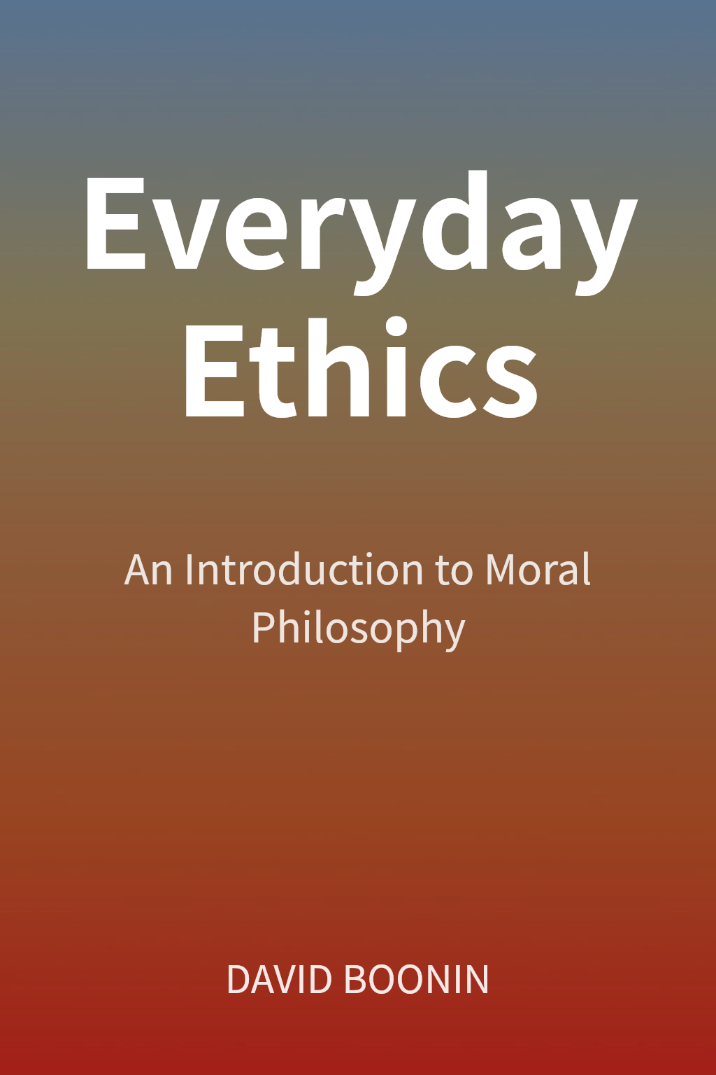 Everyday Ethics cover