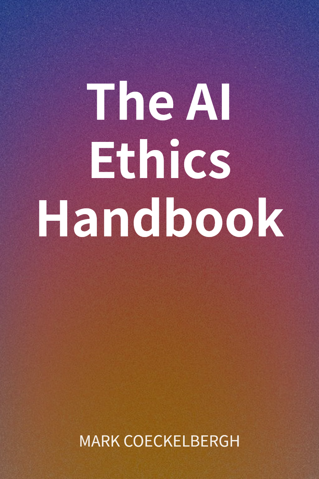 The AI Ethics Handbook cover