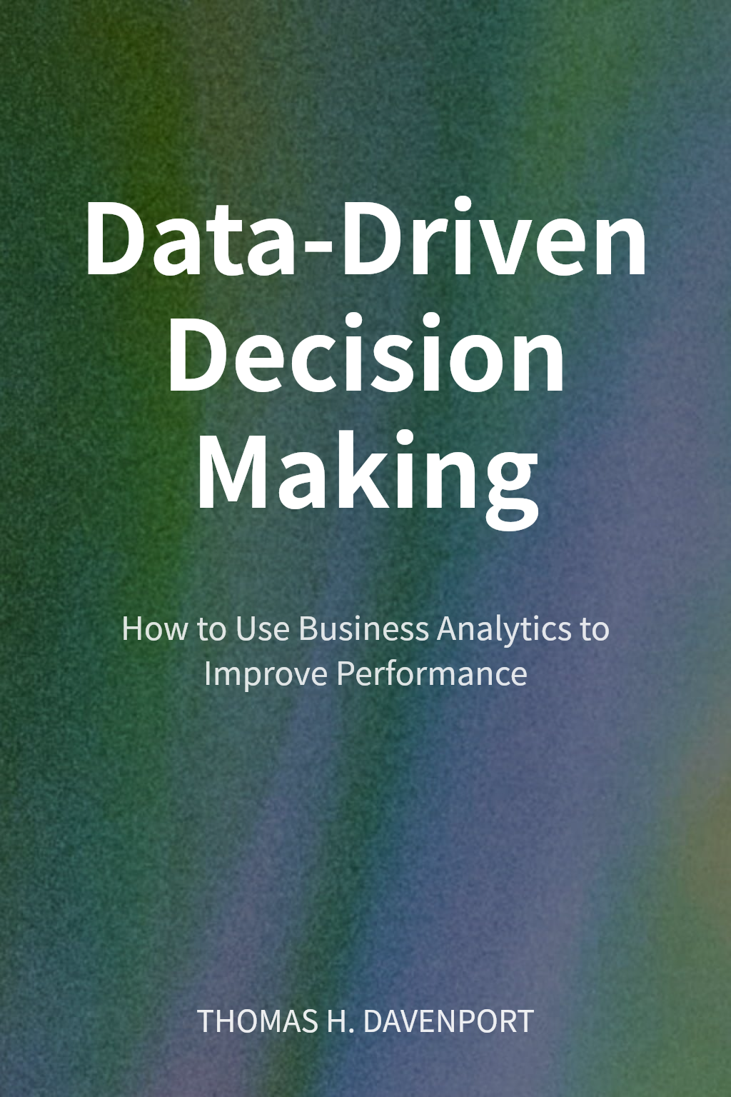 Data-Driven Decision Making cover