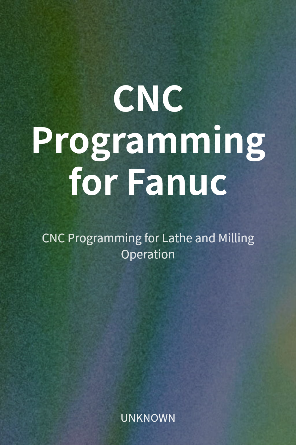 CNC Programming for Fanuc cover