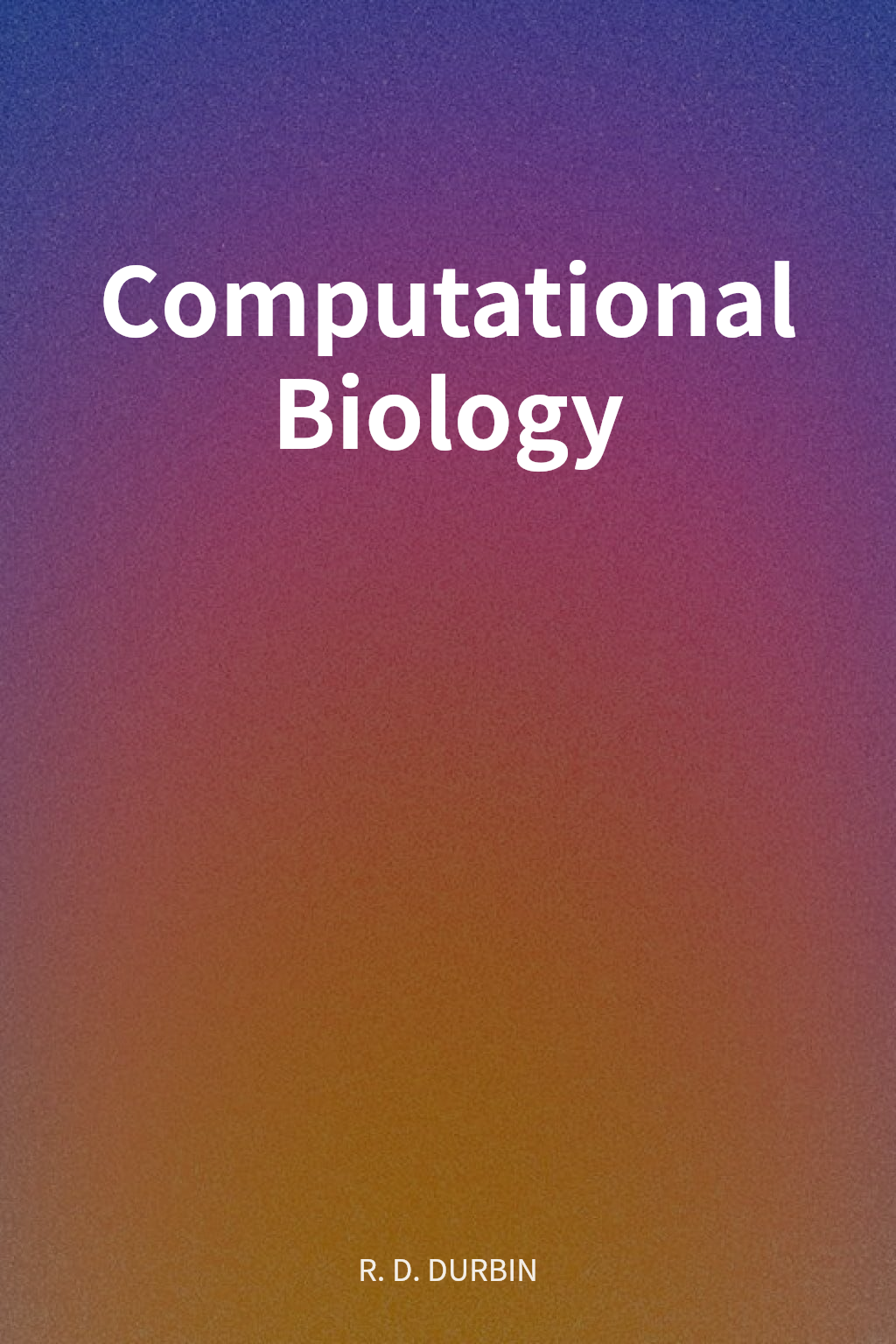 Computational Biology cover