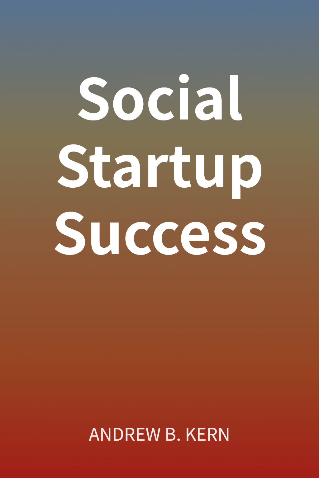 Social Startup Success cover