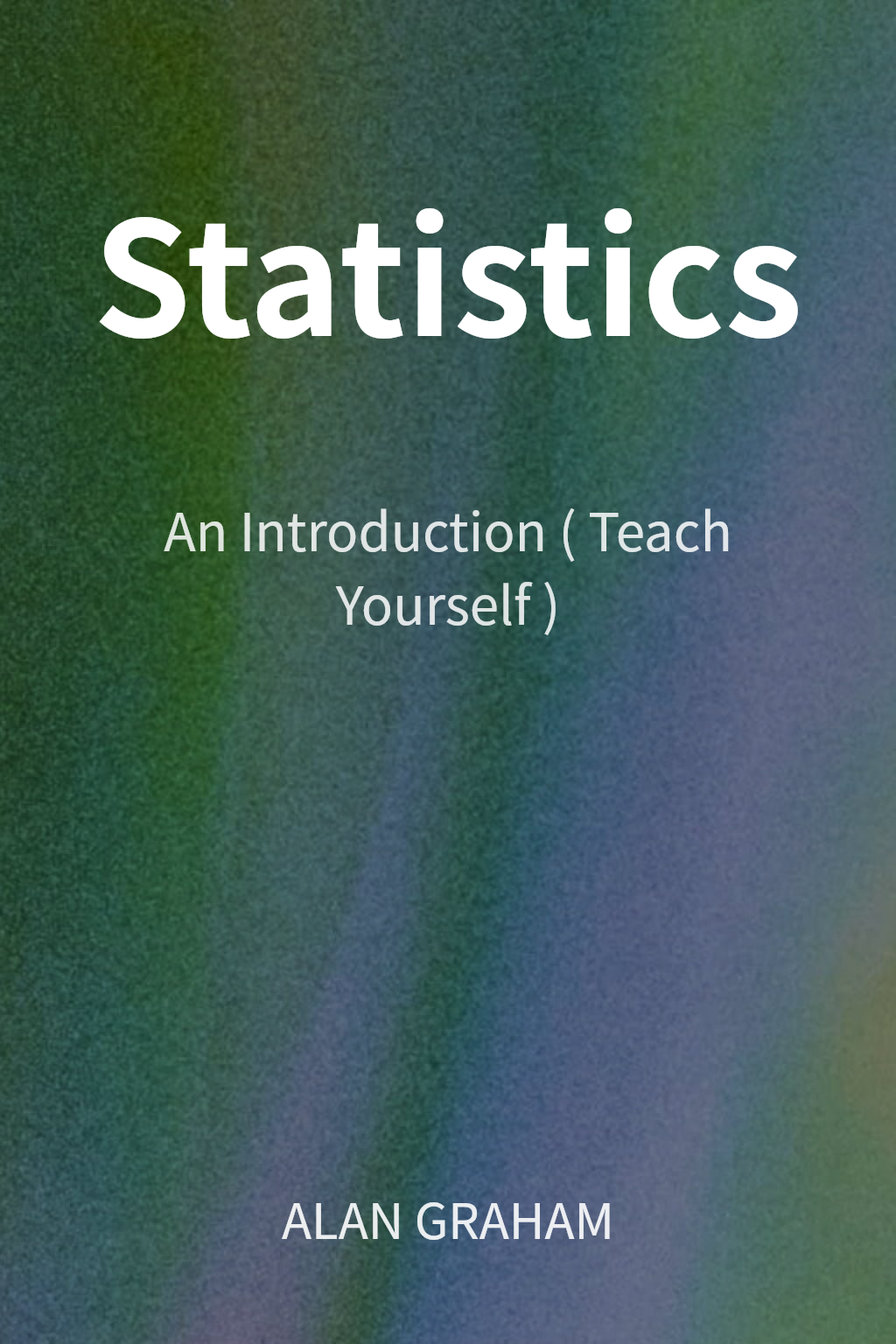 Statistics cover