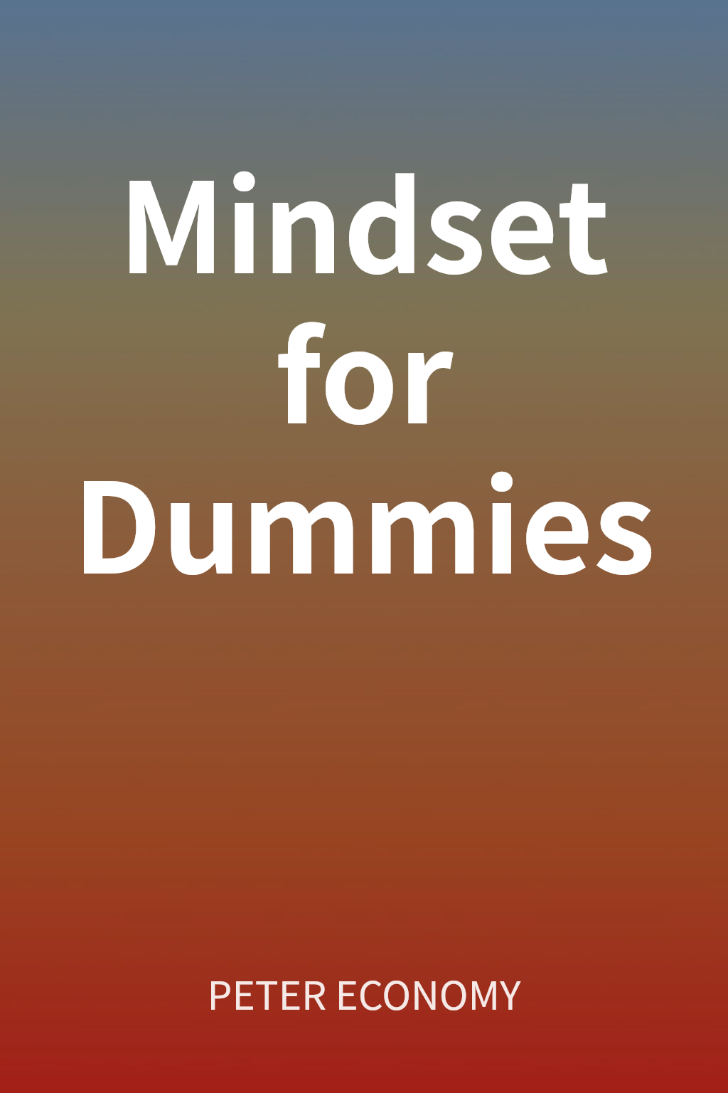 Mindset for Dummies cover