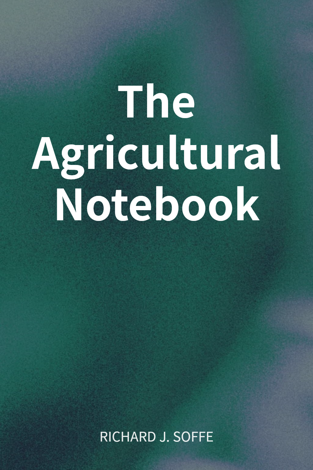 The Agricultural Notebook cover