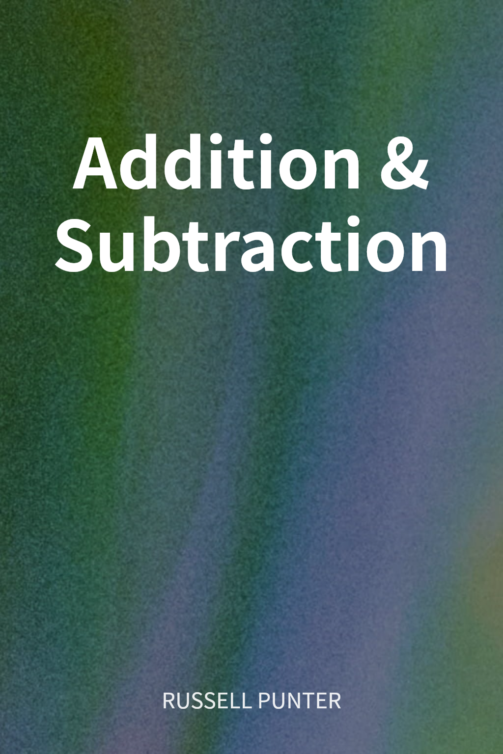 Addition & Subtraction cover