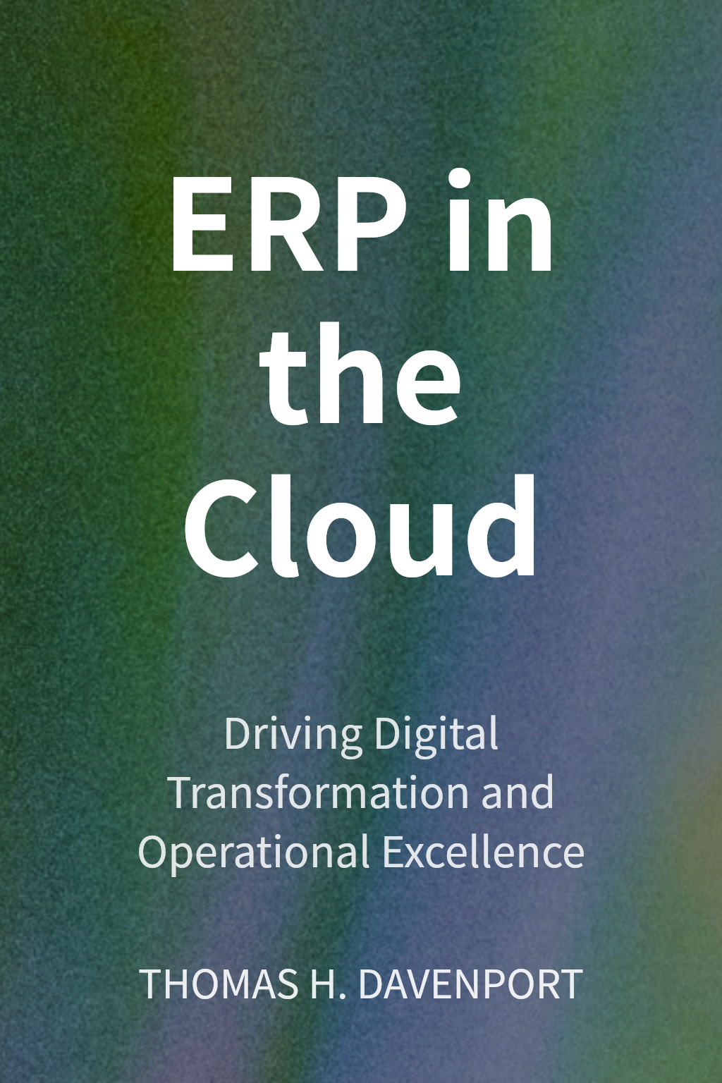 ERP in the Cloud cover