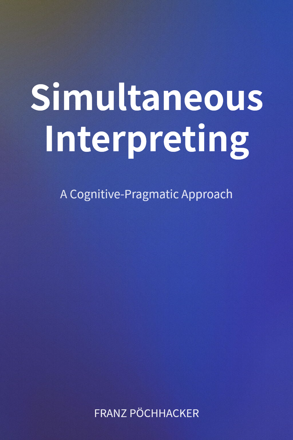Simultaneous Interpreting 封面