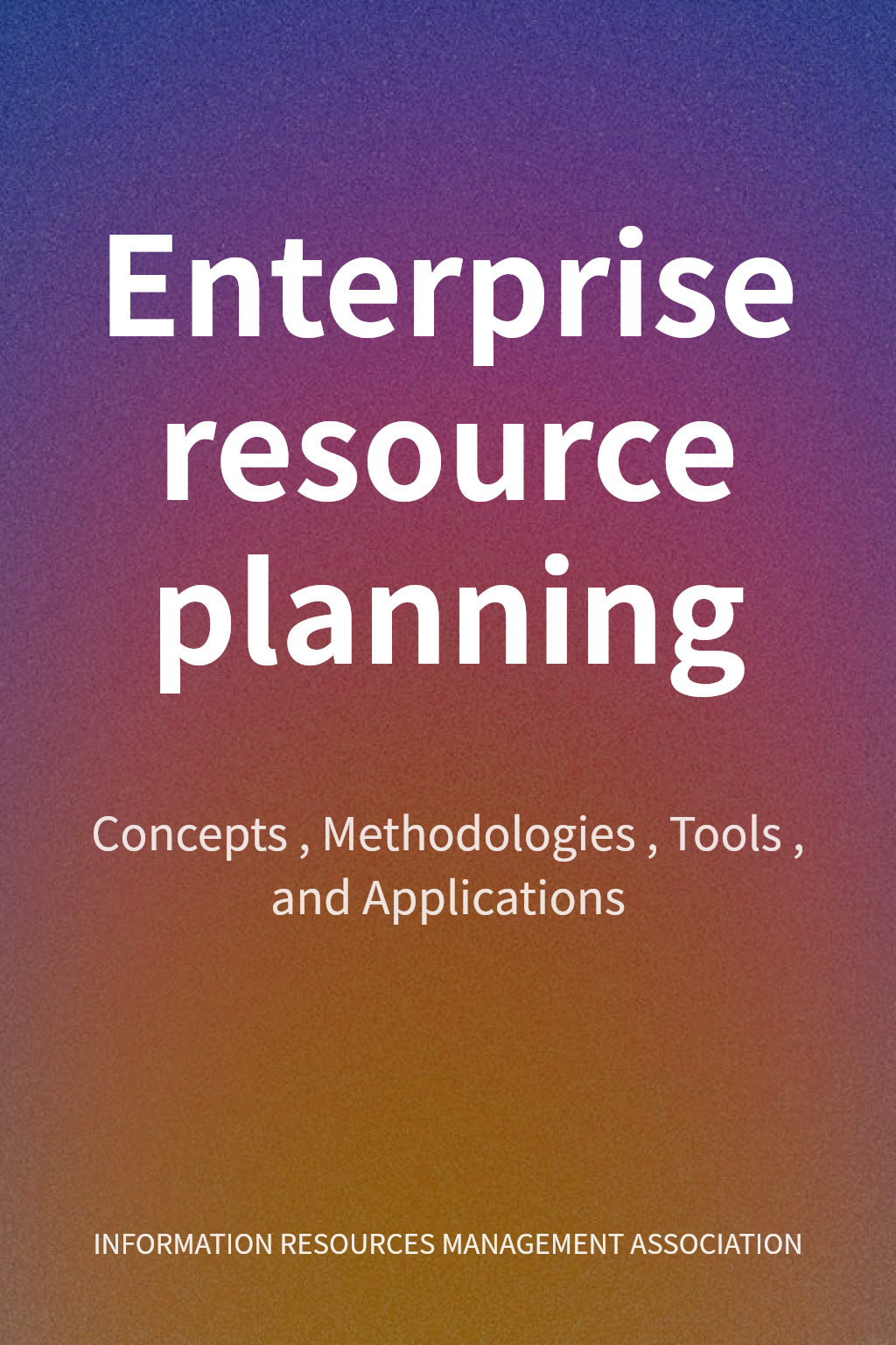 Enterprise resource planning cover