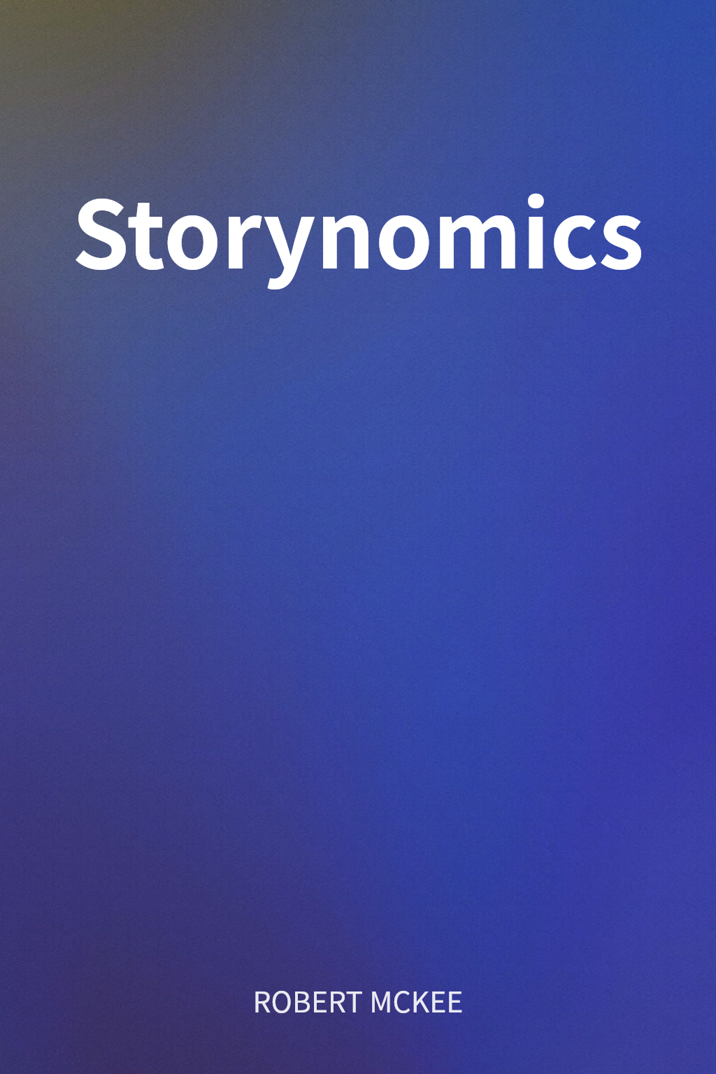 Storynomics cover