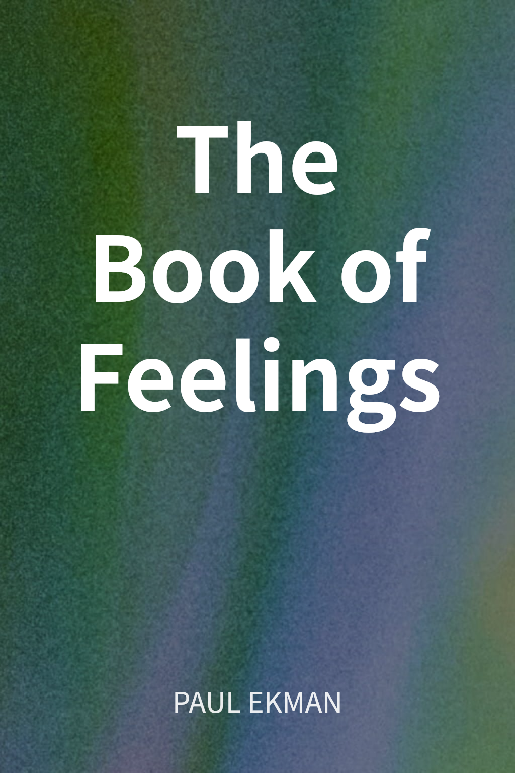 The Book of Feelings cover
