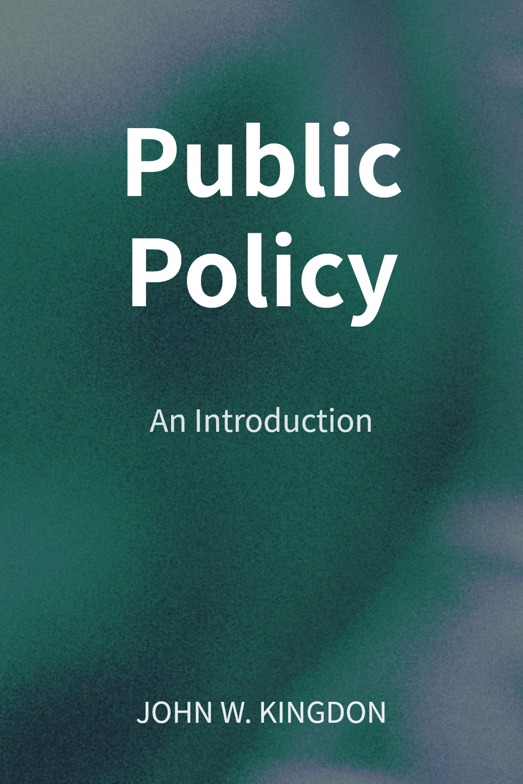 Public Policy cover