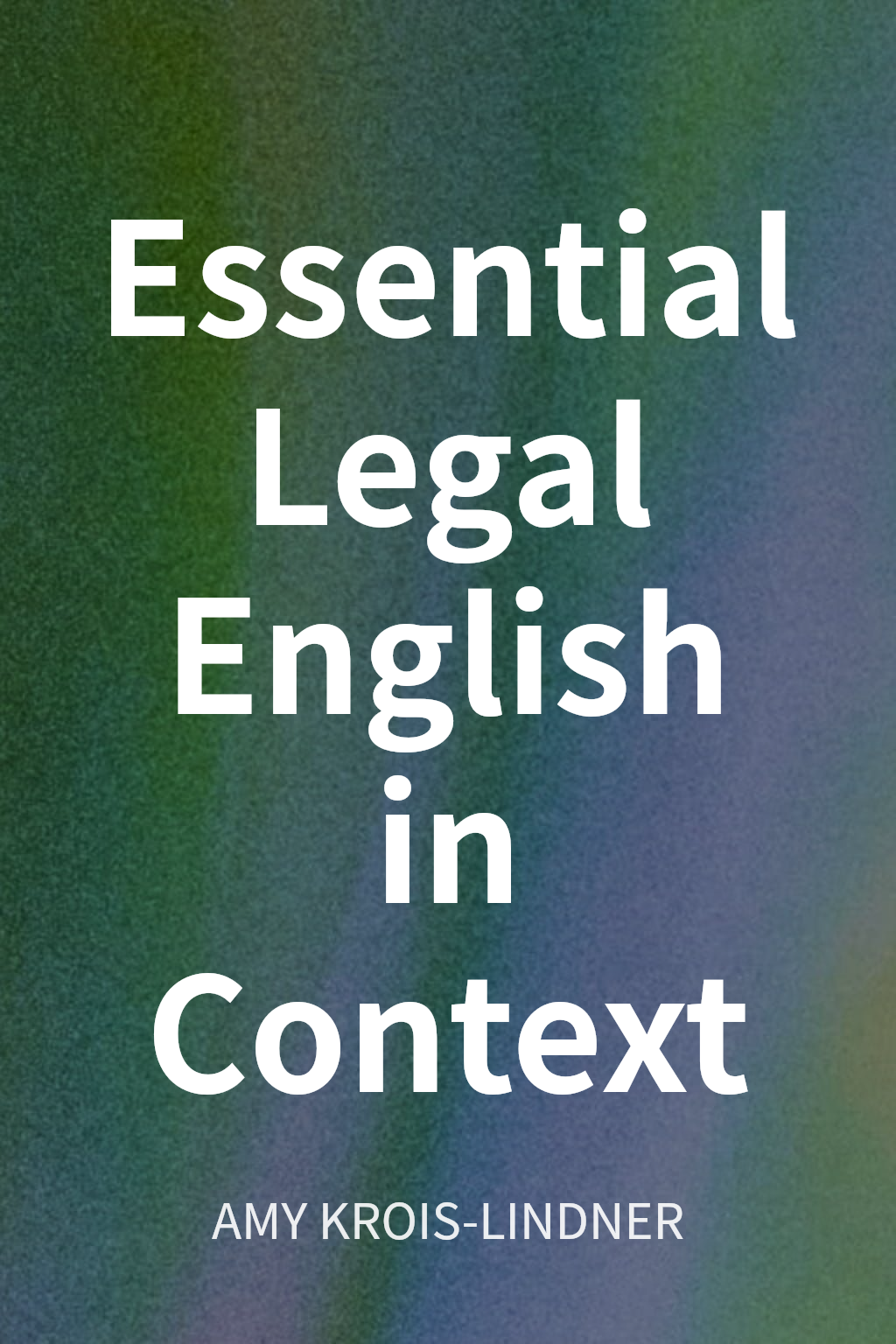 Essential Legal English in Context cover