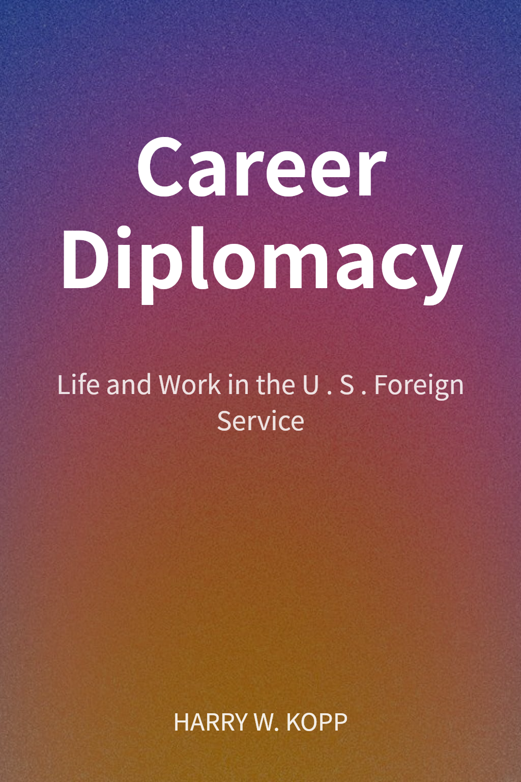 Career Diplomacy cover