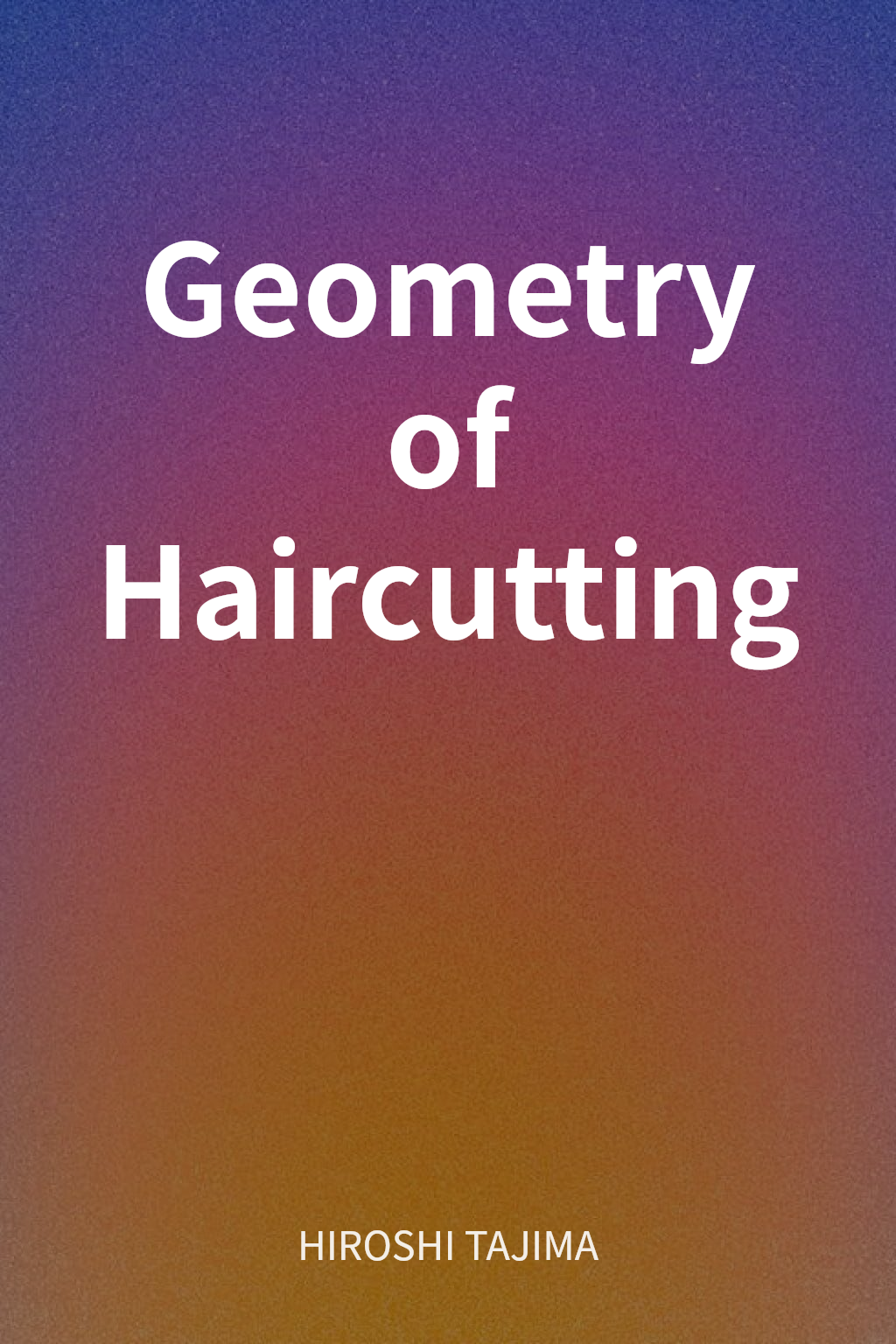 Geometry of Haircutting cover