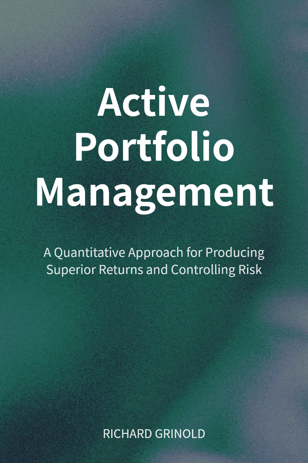 Active Portfolio Management cover