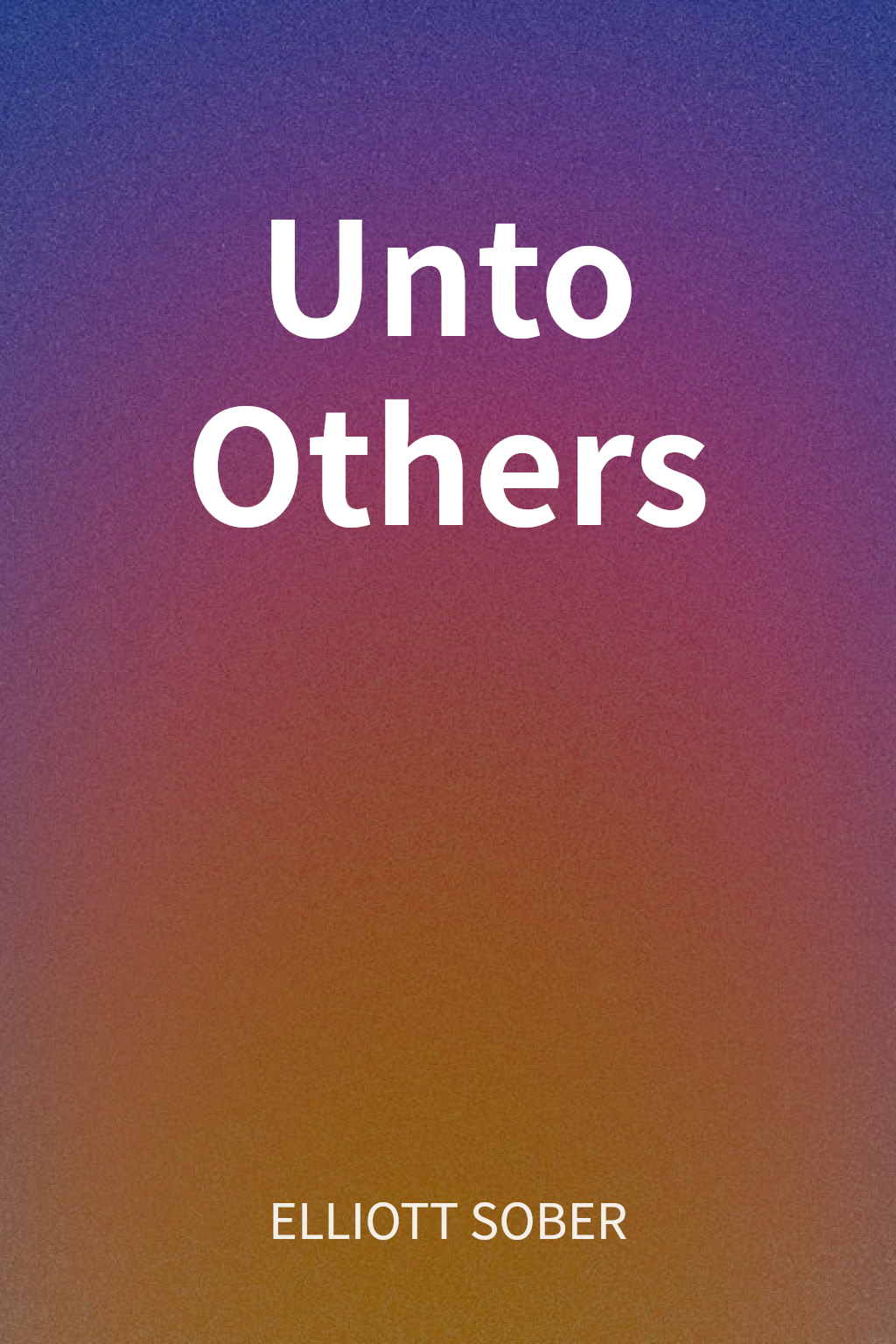 Unto Others cover