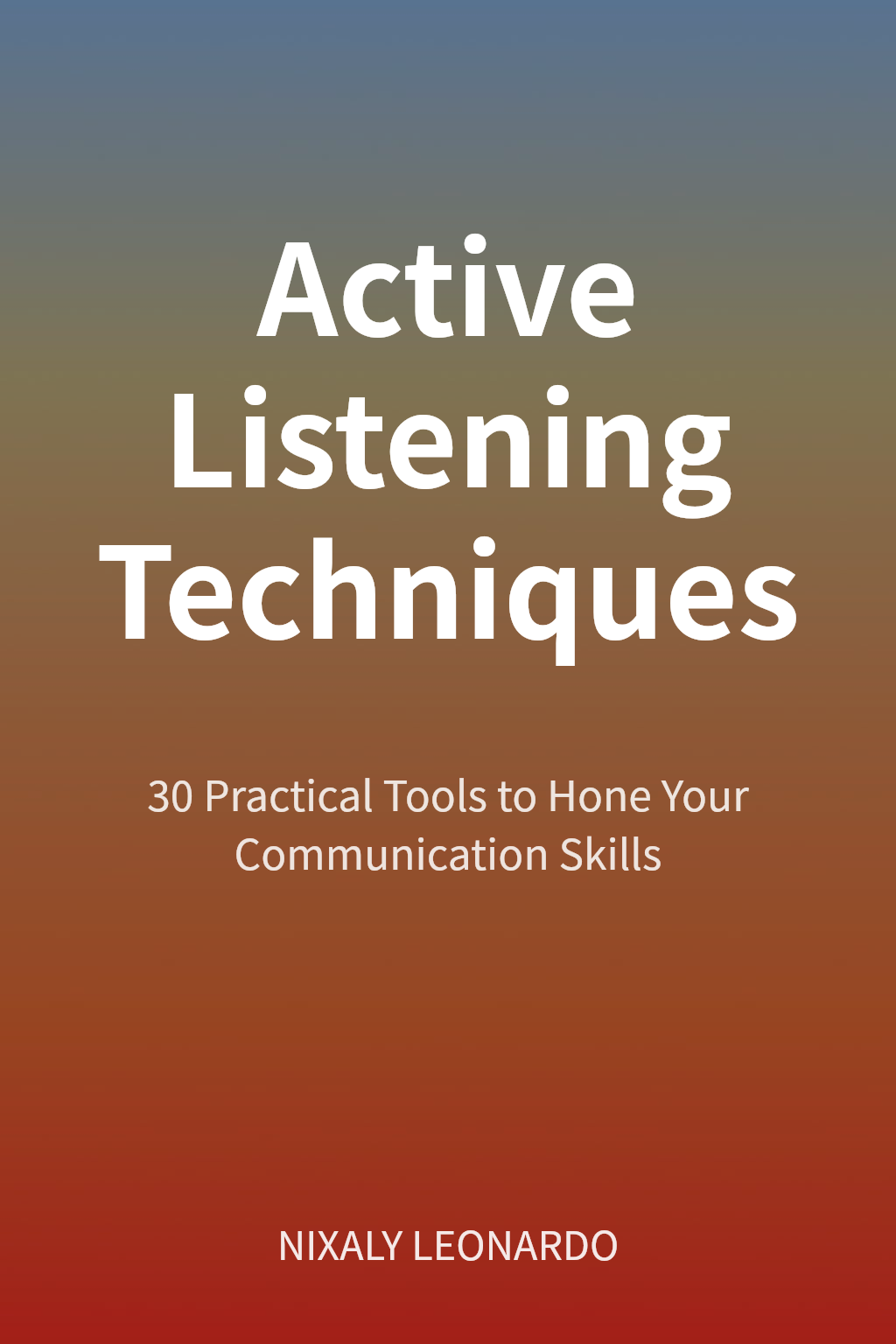 Active Listening Techniques cover