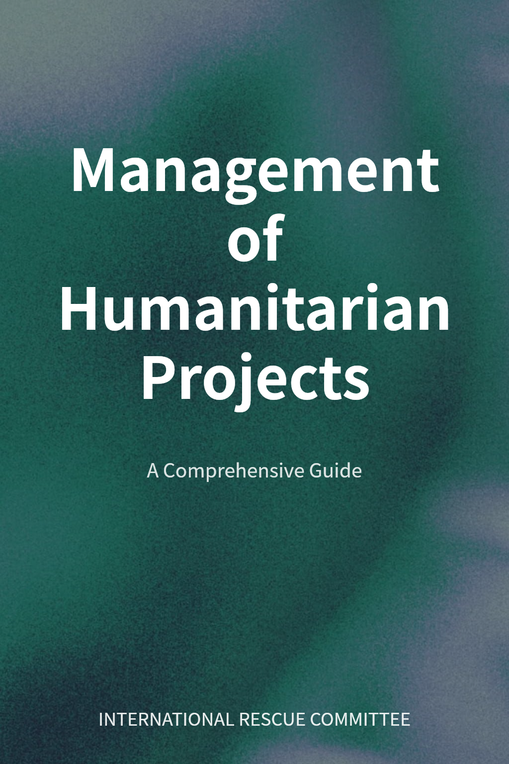 Management of Humanitarian Projects cover
