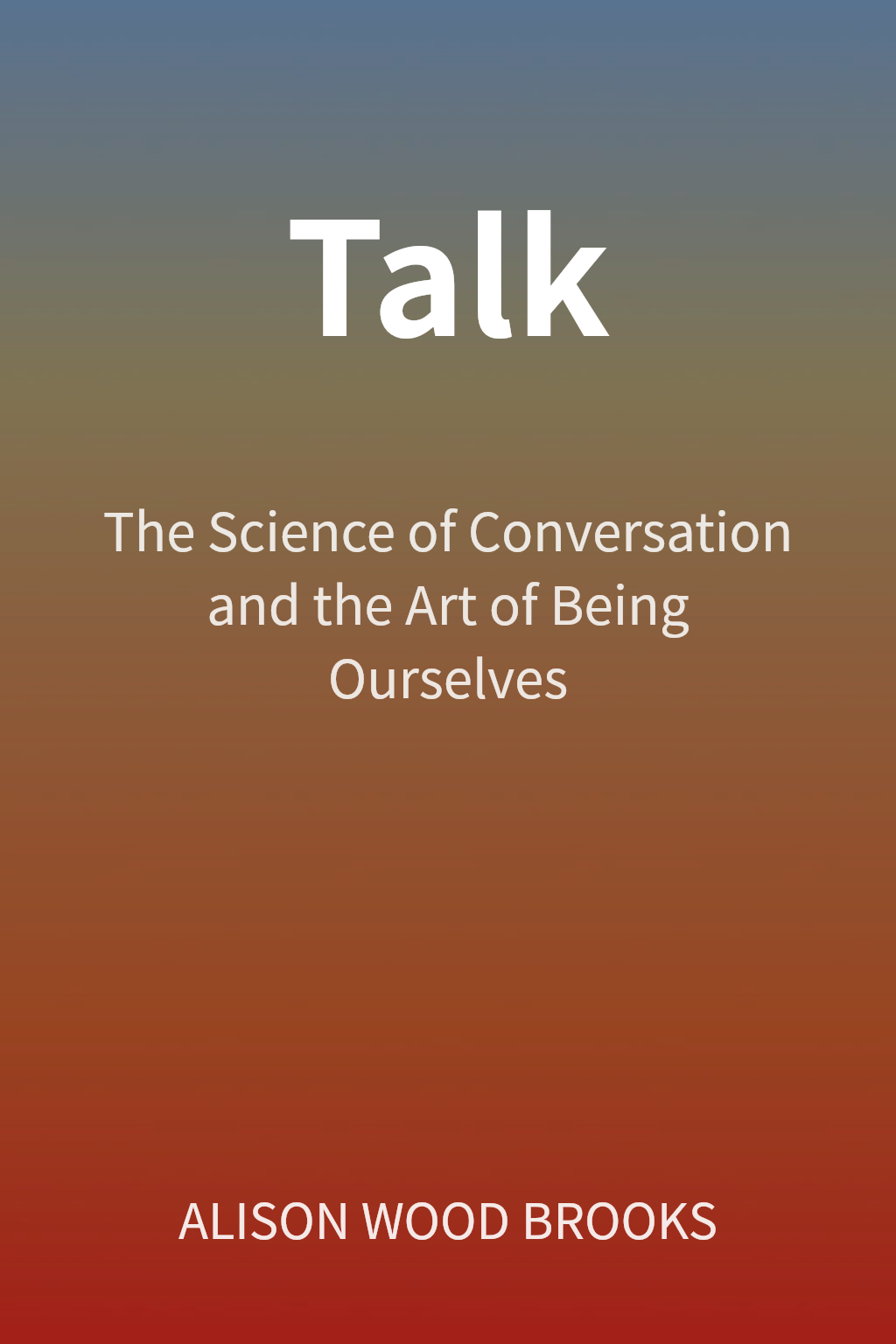 Talk cover