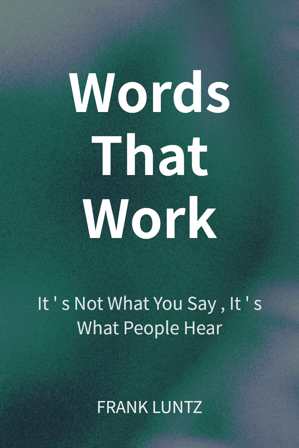 Words That Work cover