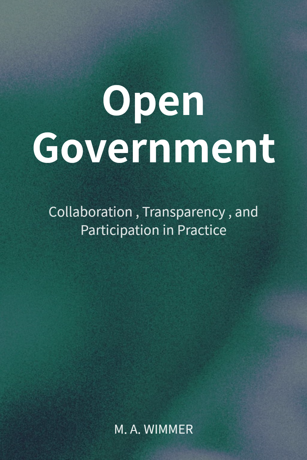 Open Government cover