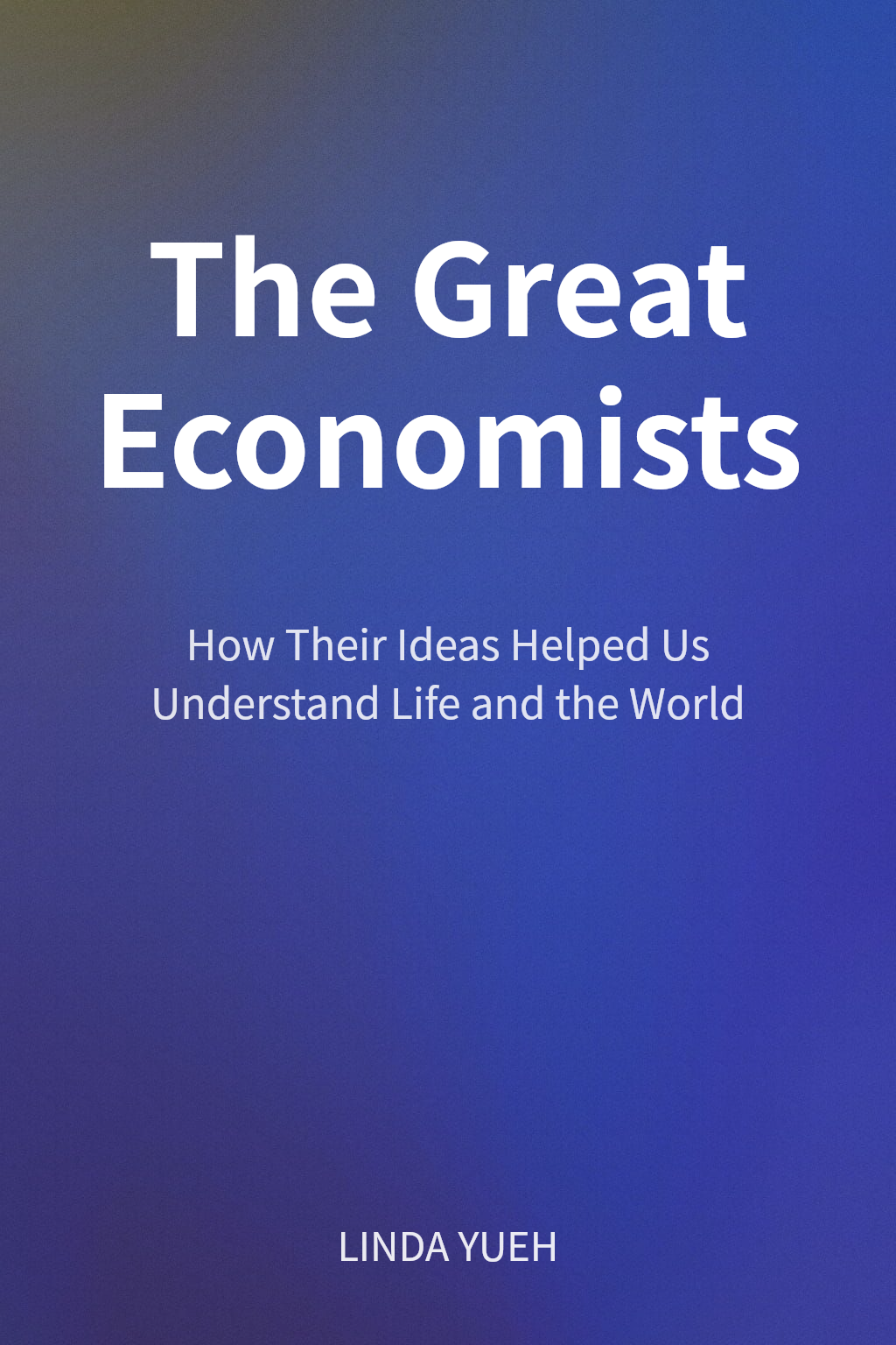 The Great Economists cover
