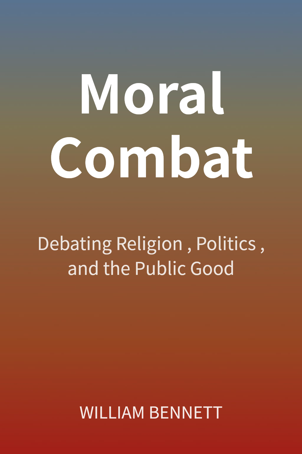 Moral Combat cover