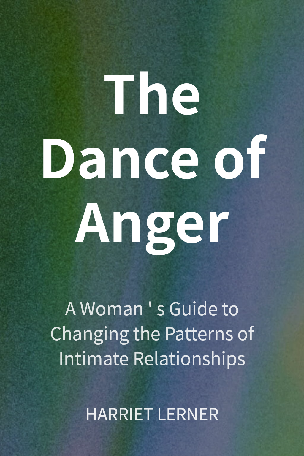 The Dance of Anger cover